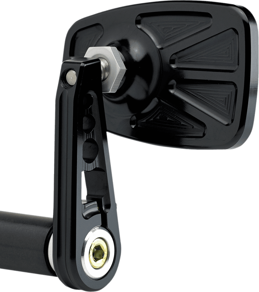 JOKER MACHINE 0640-0610 Mirror - Cafe - Side View - Rectangle - Black - Straight — image 2 of 2