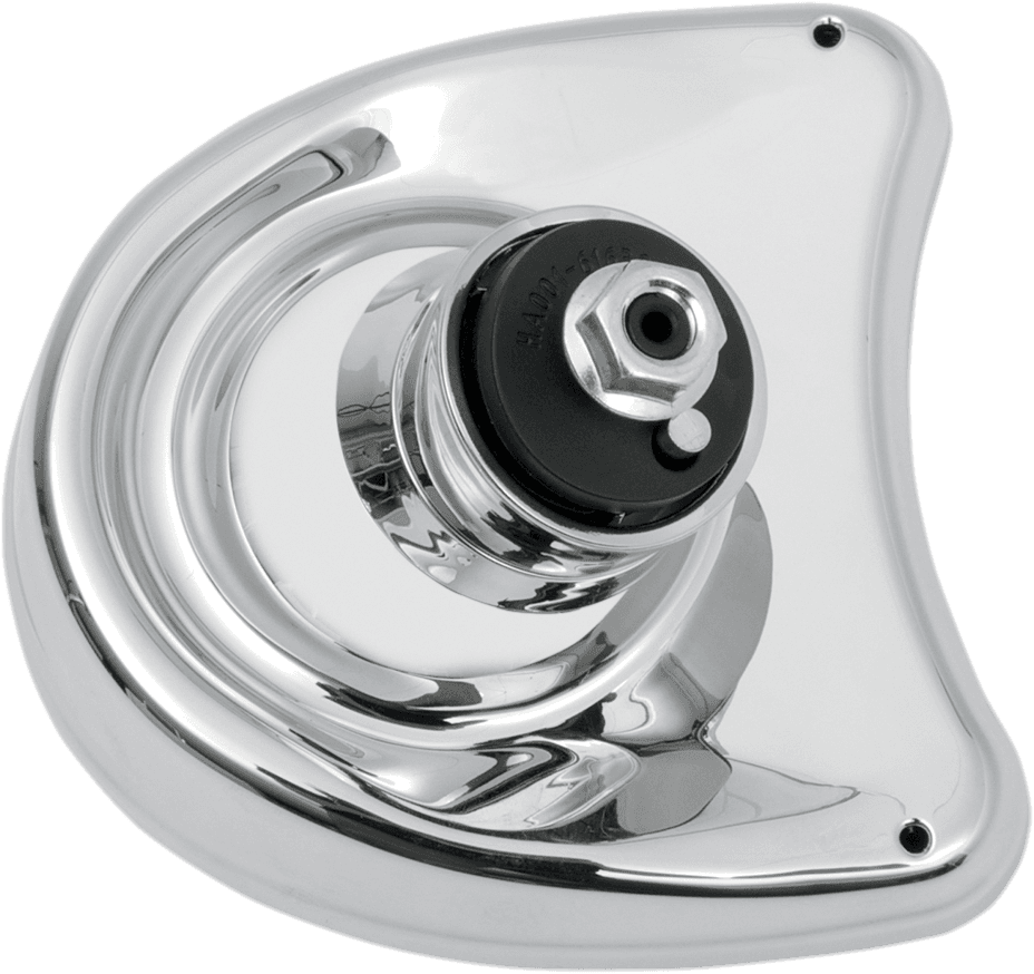 DRAG SPECIALTIES 0640-0651 Mirror - Side View without Blind Spot - Half-Moon - Chrome