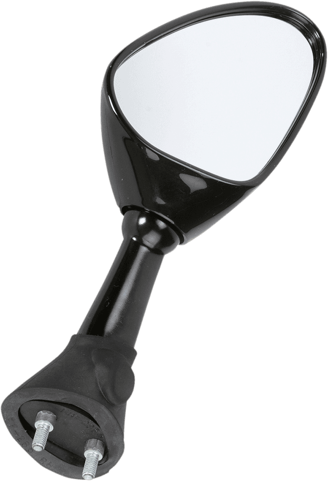 EMGO 0640-0667 Mirror - Side View - Cat Eye - Black - Right — image 1 of 2