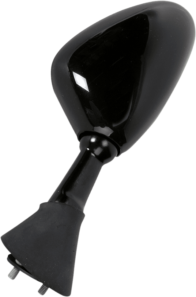 EMGO 0640-0668 Mirror - Side View - Cat Eye - Black - Left — image 1 of 2