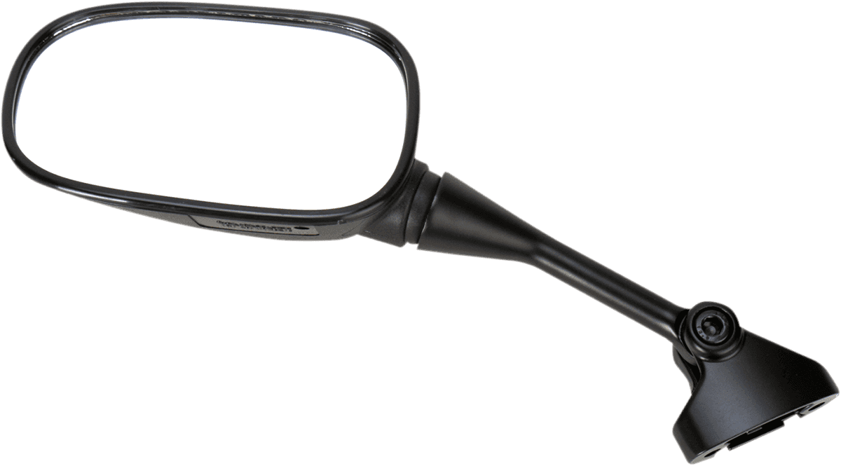 EMGO 0640-0676 Mirror - Side View - Rectangle - Black - Left