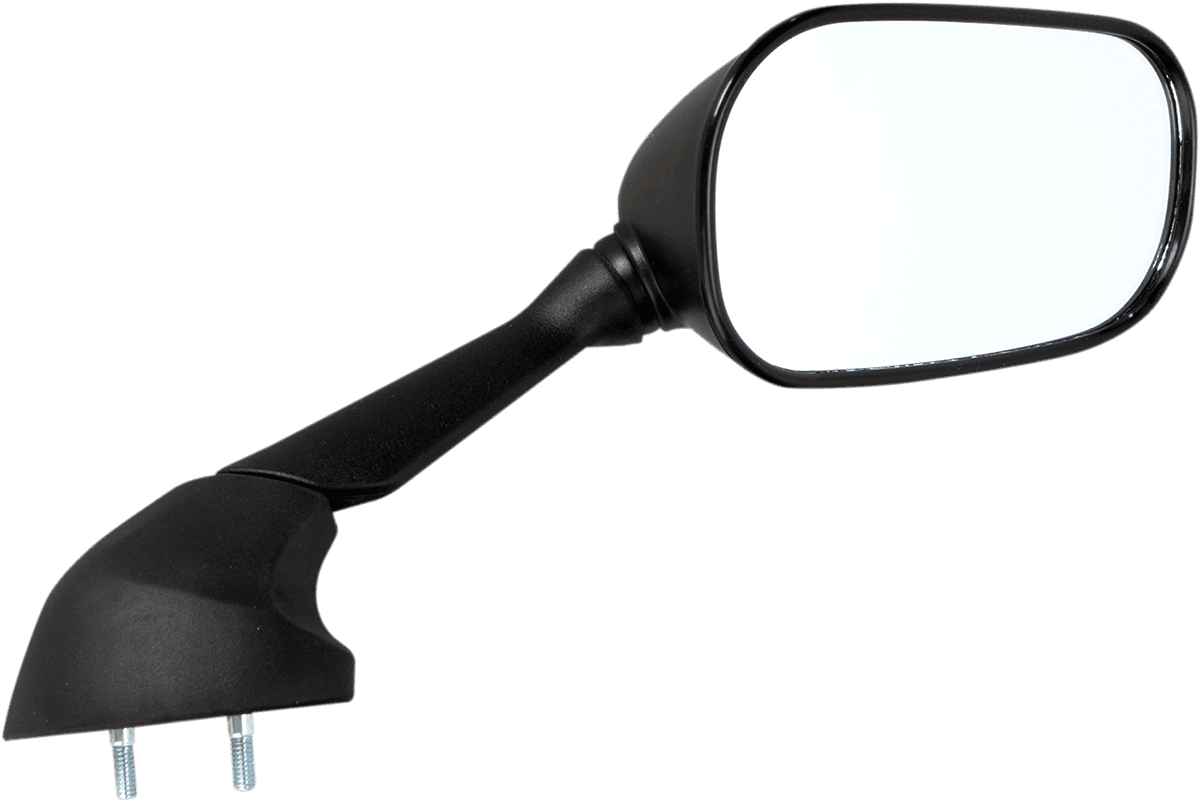 EMGO 0640-0677 Mirror - Side View - Rectangle - Black - Right