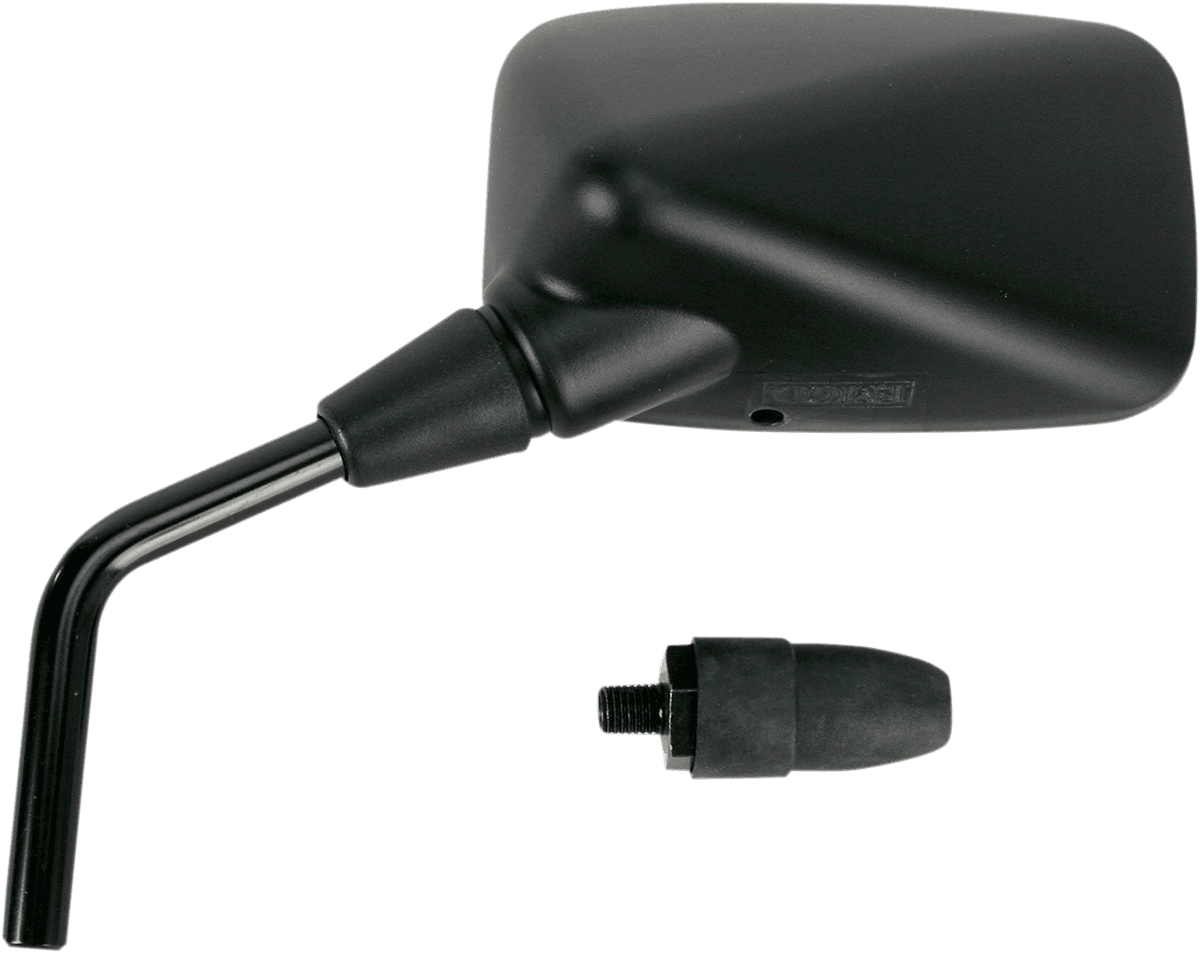 EMGO 0640-0684 Mirror - Side View - Rectangle - Black - Left