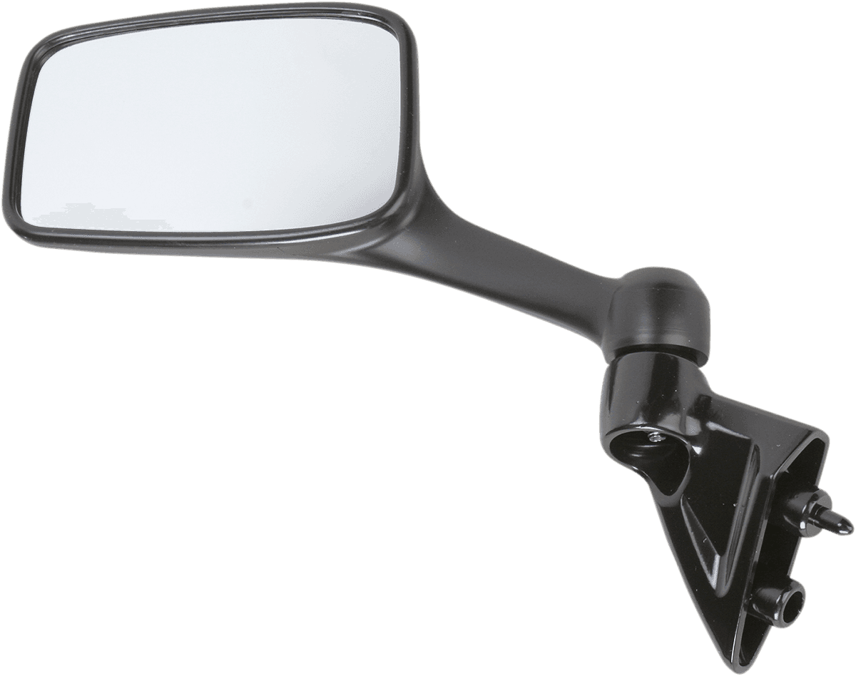 EMGO 0640-0688 Mirror - Side View - Rectangle - Black - Left