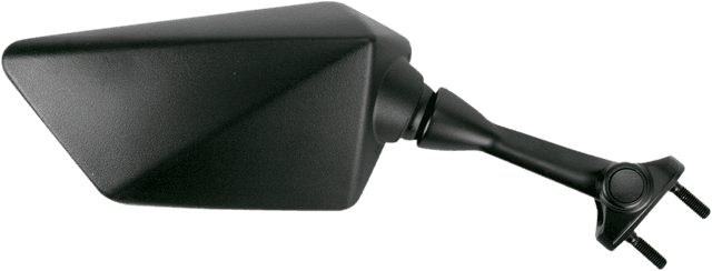 EMGO 0640-0689 Mirror - Side View - Polygon - Black - Right — image 2 of 2