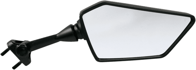 EMGO 0640-0689 Mirror - Side View - Polygon - Black - Right — image 1 of 2