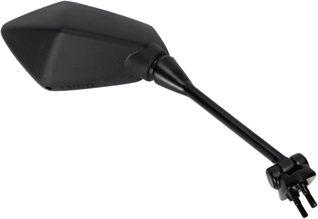 EMGO 0640-0693 Mirror - Side View - Polygon - Black - Right — image 2 of 2