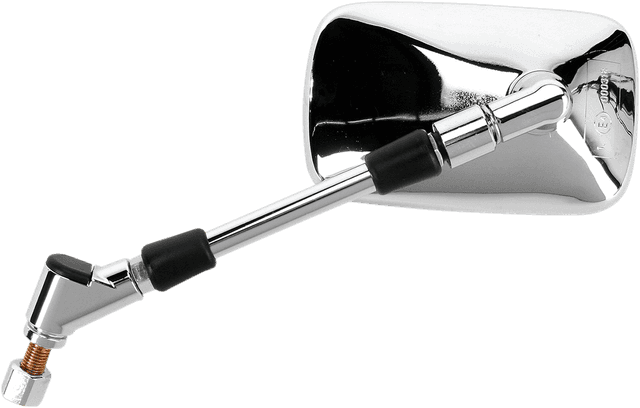 EMGO 0640-0700 Mirror - Side View - Rectangle - Chrome - Left — image 2 of 2