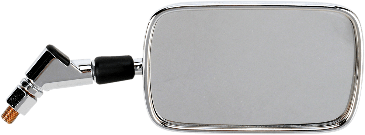 EMGO 0640-0701 Mirror - Side View - Rectangle - Chrome - Right