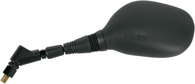 EMGO 0640-0704 Mirror - Side View - Oval - Black - Left — image 2 of 2