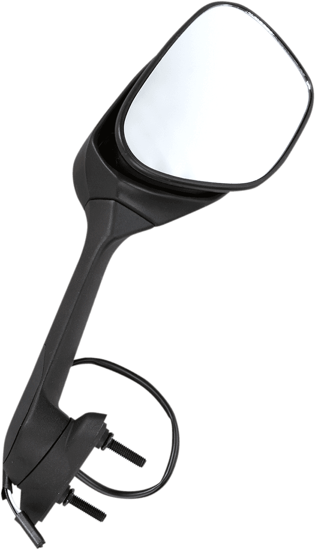 EMGO 0640-0705 Mirror - Side View w/Integrated Turn Signals - Oval - Black - Right — image 2 of 2