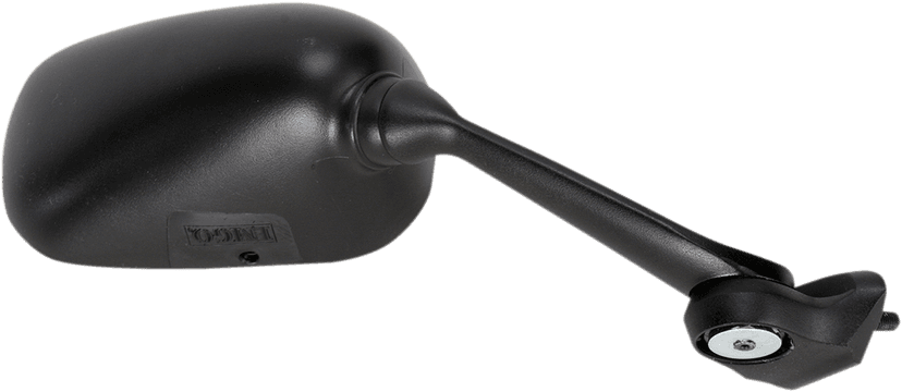 EMGO 0640-0708 Mirror - Side View - Oval - Black - Right — image 2 of 2