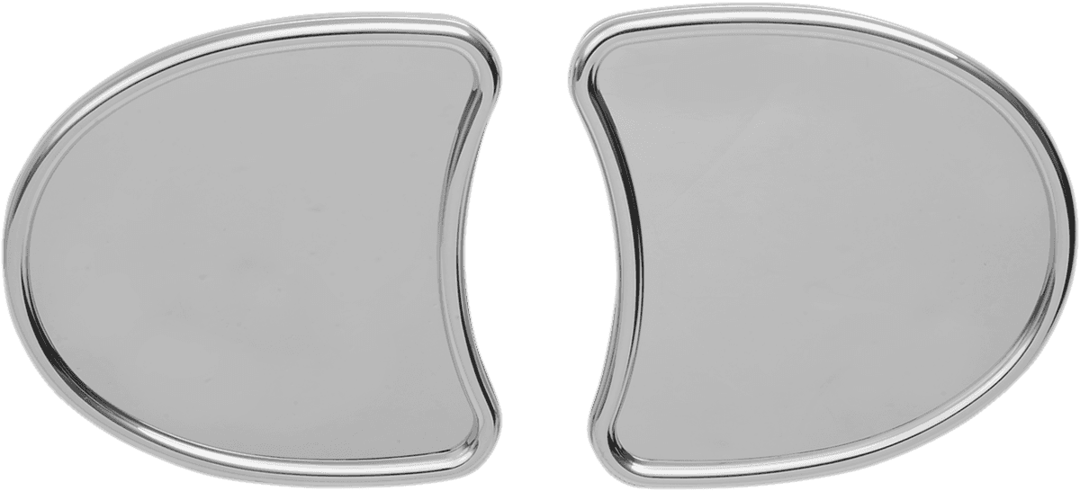 DRAG SPECIALTIES 0640-0793 Mirror - Side View without Blind Spot - Half-Moon - Chrome