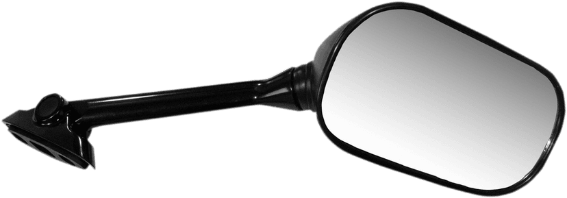 EMGO 0640-0852 Mirror - Side View - Rectangle - Black - Right