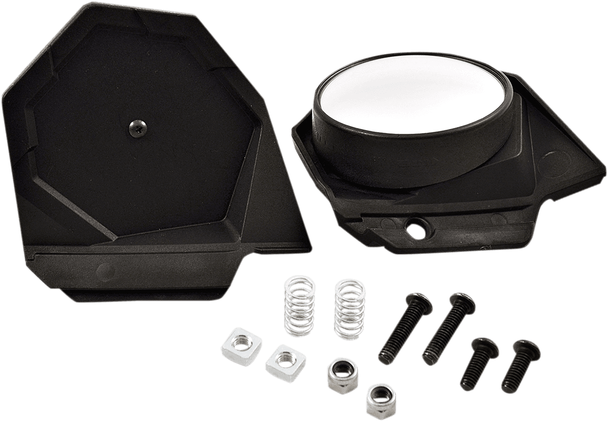 POWERMADD 0640-0911 Mirrors - Sentinel - Side View - Round - Black - Kit