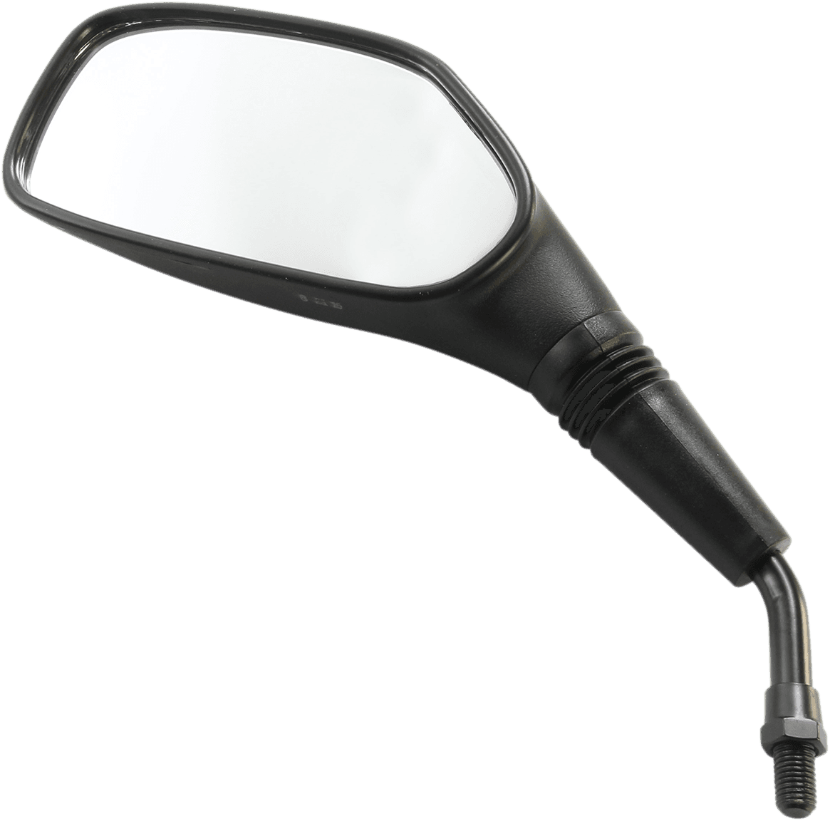 PARTS UNLIMITED 0640-0970 Mirror - Supersport - Side View - Rectangle - Black - Left - Each