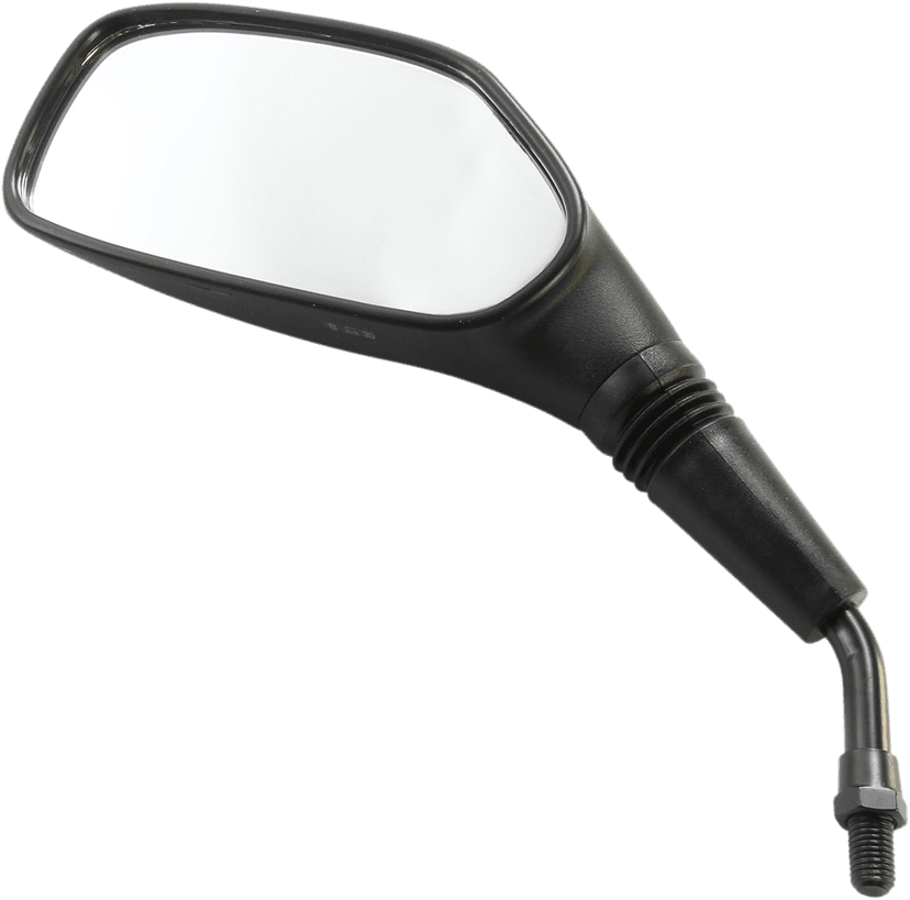 PARTS UNLIMITED 0640-0970 Mirror - Supersport - Side View - Rectangle - Black - Left - Each