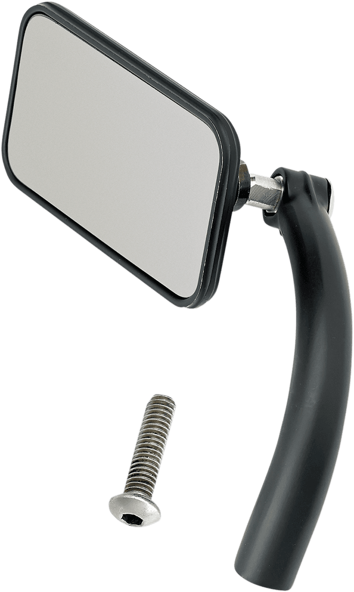 BILTWELL 0640-0988 Mirror - Utility - Side View - Rectangle - Perch - Black - Each