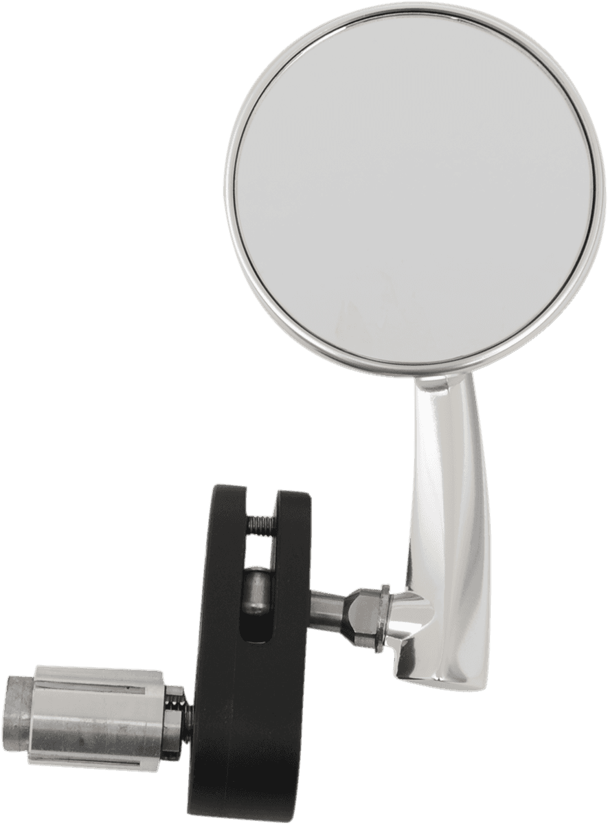 EMGO 0640-1027 Mirror - Side View - Round - Polished - Right