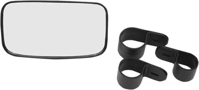 EMGO 0640-1058 Mirror - Rear View - Rectangle - Black — image 1 of 2