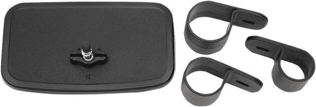 EMGO 0640-1058 Mirror - Rear View - Rectangle - Black — image 2 of 2