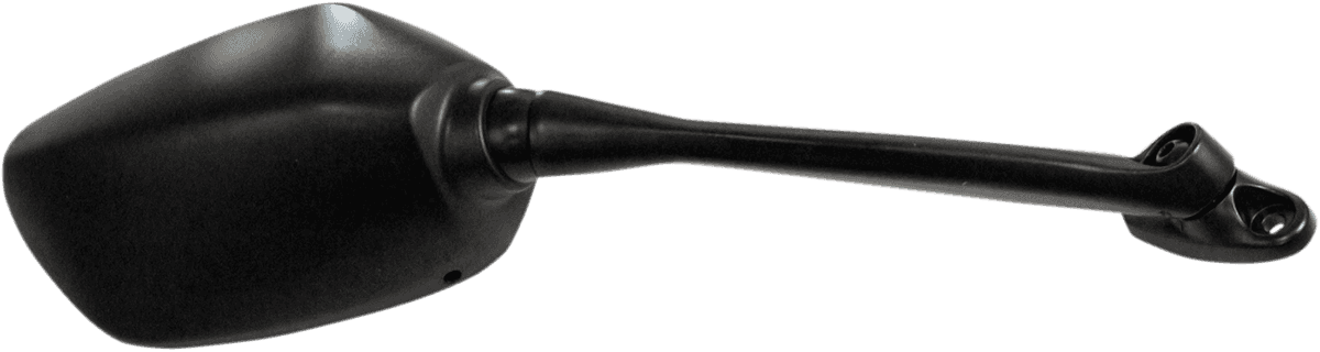 EMGO 0640-1064 Mirror - Side View - Polygon - Black - Right