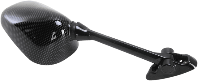 EMGO 0640-1067 Mirror - Side View - Black/Carbon Fiber - Rectangle - Left - Suzuki — image 4 of 4