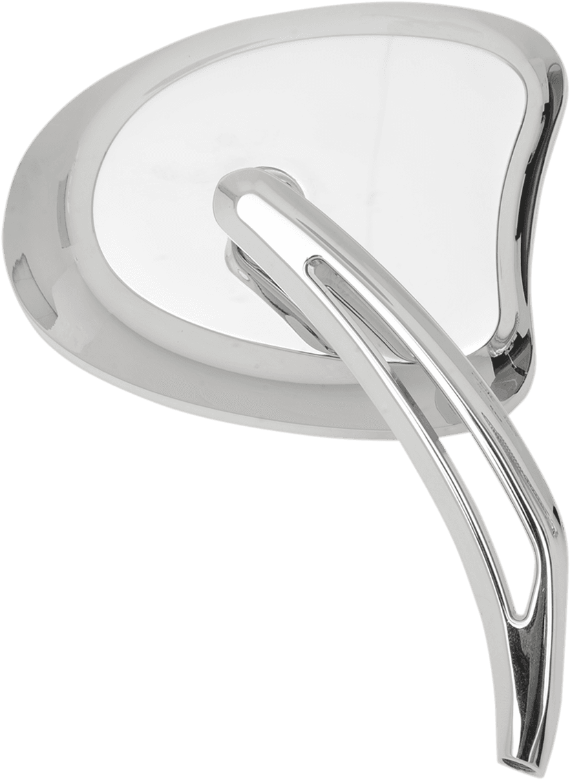 DRAG SPECIALTIES 0640-1097 Mirrors - Side View - Tapered - Chrome - Short Stem - Pair — image 2 of 4