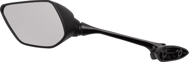 EMGO 0640-1182 Mirror - Side View - Polygon - Black - Left