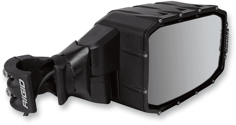 RIGID INDUSTRIES 0640-1192 Mirrors - Reflect Series Lights - Side View - Rectangle - Black - Pair — image 4 of 4
