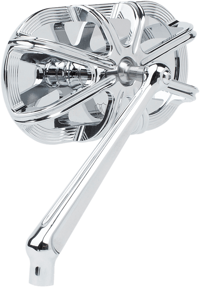 ARLEN NESS 0640-1202 Mirror - Side View - Caged Series/10 Gauge - Chrome - Left — image 2 of 2
