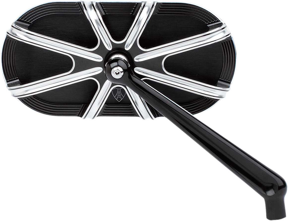 ARLEN NESS 0640-1203 Mirror - Side View - Caged Series/10 Gauge - Black - Right