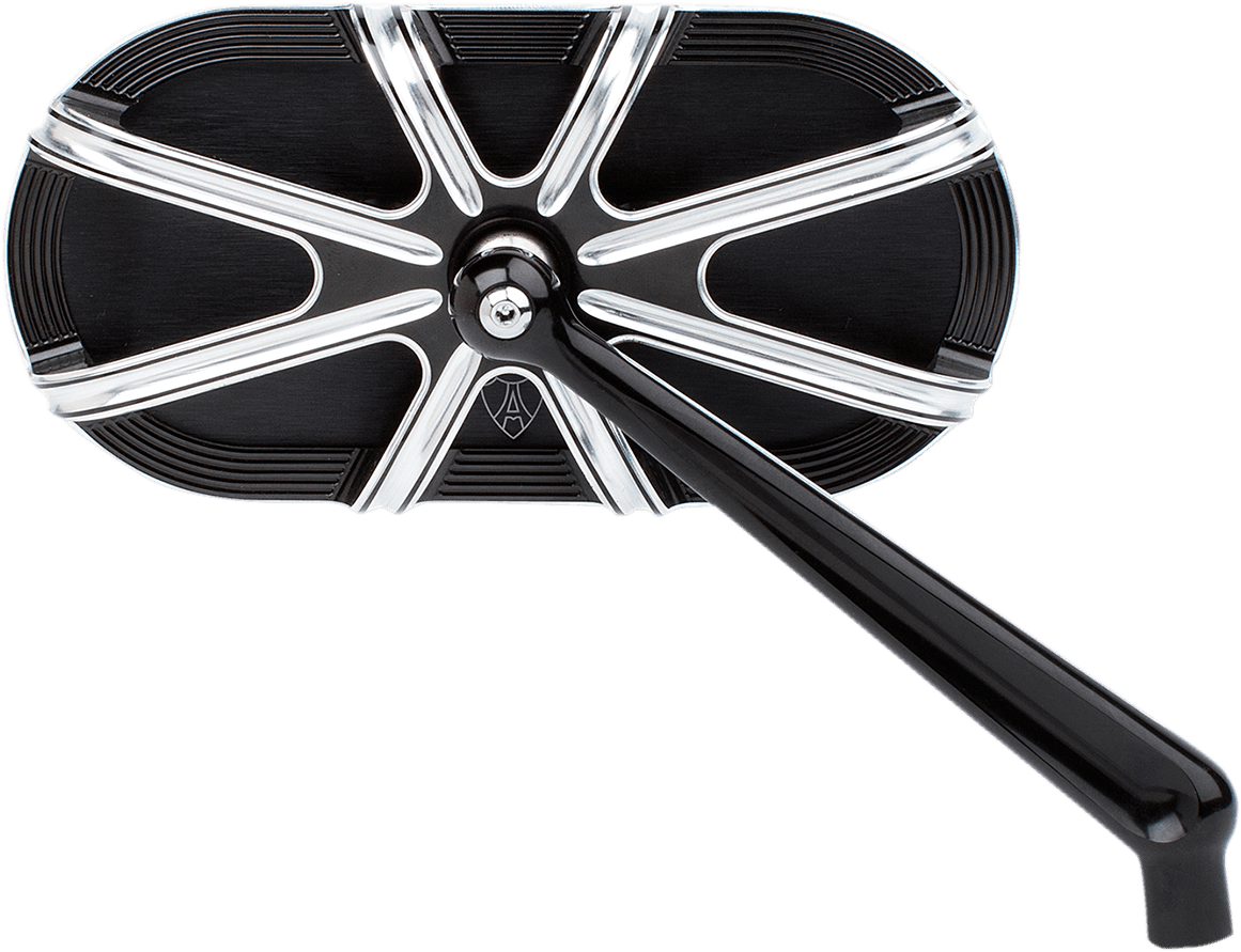 ARLEN NESS 0640-1203 Mirror - Side View - Caged Series/10 Gauge - Black - Right