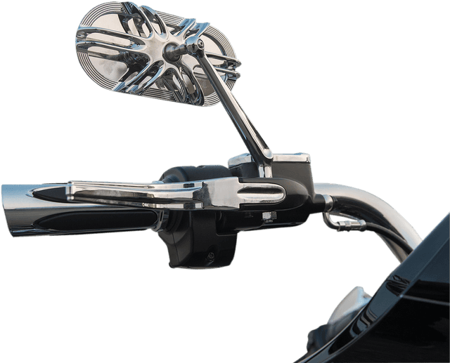ARLEN NESS 0640-1208 Mirror - Side View - Caged Series/Deep Cut - Chrome - Right — image 2 of 2