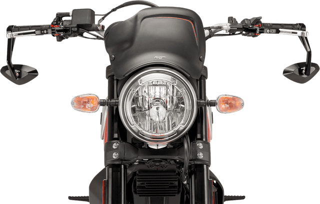 PUIG HI-TECH PARTS 0640-1342 Mirror - Hi-Tech 4 - Side View - Diamond - Black — image 3 of 3