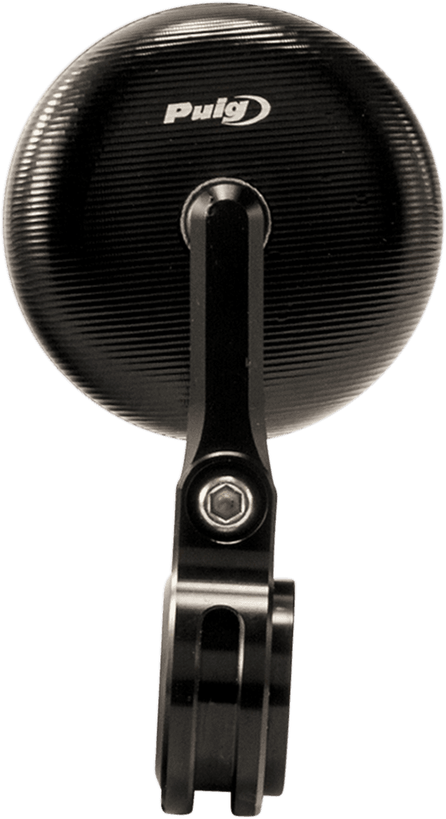 PUIG HI-TECH PARTS 0640-1372 Mirror - Tracker - Rear View - Round - Black