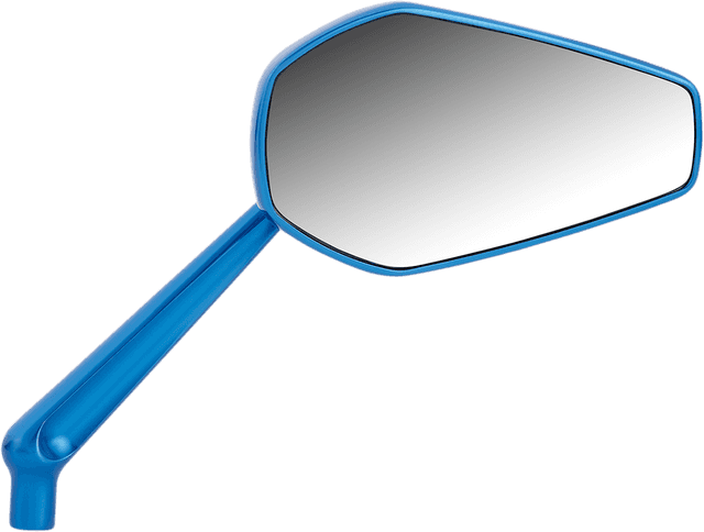 ARLEN NESS 0640-1386 Mirror - Mini/Stocker - Side View - Hexagon - Blue - Left — image 2 of 4
