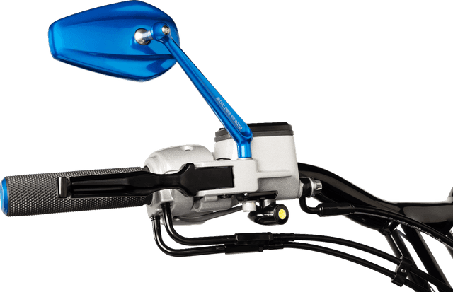 ARLEN NESS 0640-1386 Mirror - Mini/Stocker - Side View - Hexagon - Blue - Left — image 3 of 4