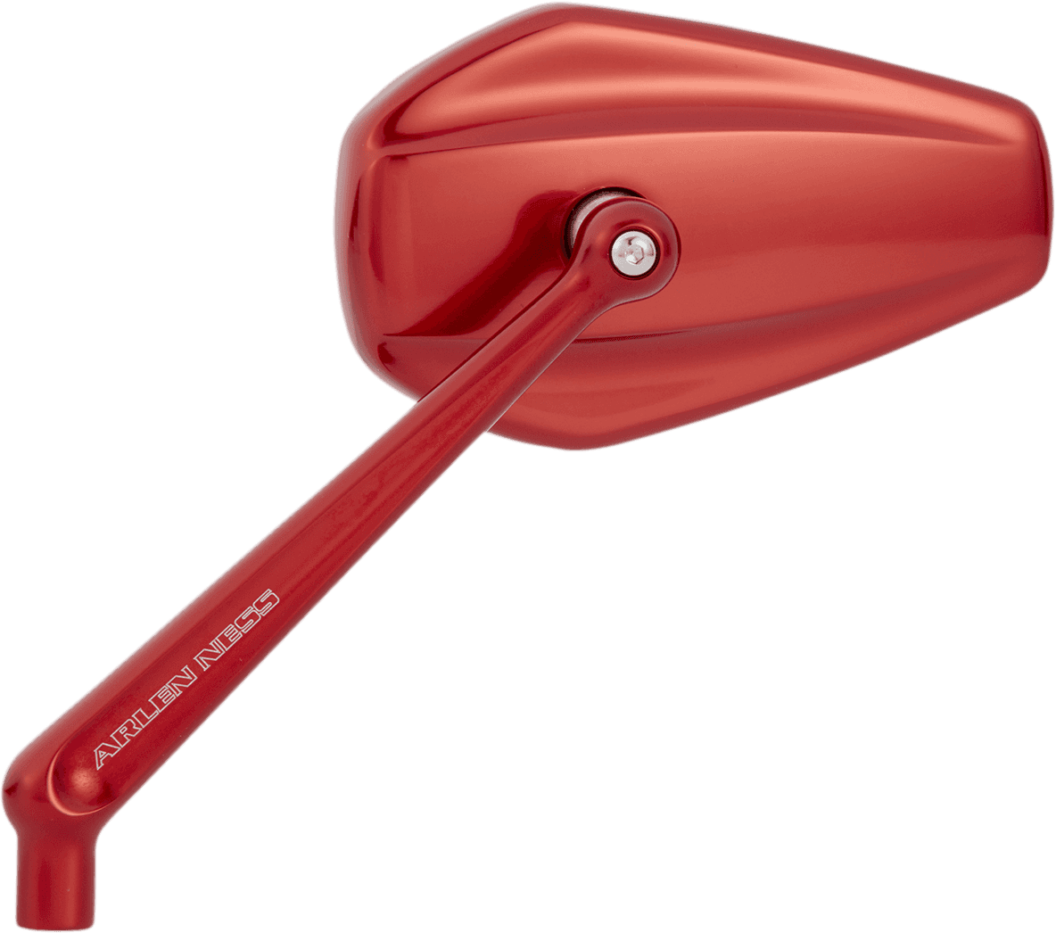 ARLEN NESS 0640-1388 Mirror - Mini/Stocker - Side View - Hexagon - Red - Left