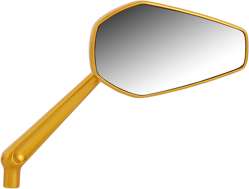 ARLEN NESS 0640-1390 Mirror - Mini/Stocker - Side View - Hexagon - Gold - Right — image 2 of 2