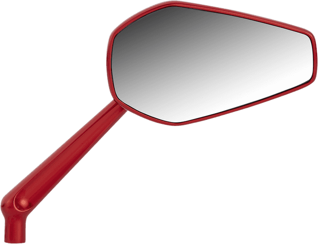 ARLEN NESS 0640-1391 Mirror - Mini/Stocker - Side View - Hexagon - Red - Right — image 2 of 2