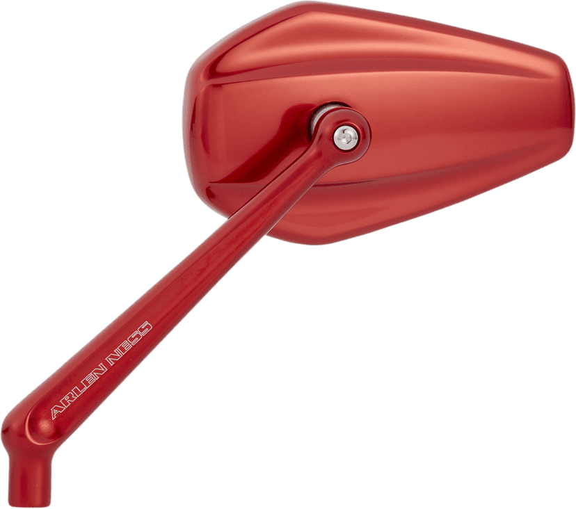 ARLEN NESS 0640-1391 Mirror - Mini/Stocker - Side View - Hexagon - Red - Right — image 1 of 2