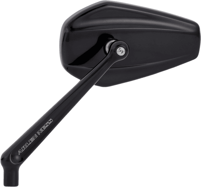 ARLEN NESS 0640-1392 Mirror - Mini/Stocker - Side View - Hexagon - Black - Left — image 1 of 2