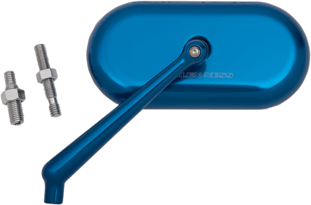 ARLEN NESS 0640-1396 Mirror - Side View - Oval - Blue - Left — image 1 of 2