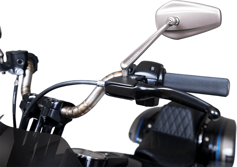 ARLEN NESS 0640-1444 Mirror - Mini Stocker - Side View - Oval - Titanium - Left — image 3 of 3
