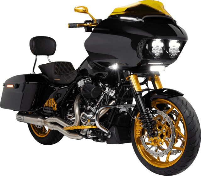 ARLEN NESS 0640-1468 Mirror - Tearchop - Side View - Teardrop - Gold - Right — image 3 of 3