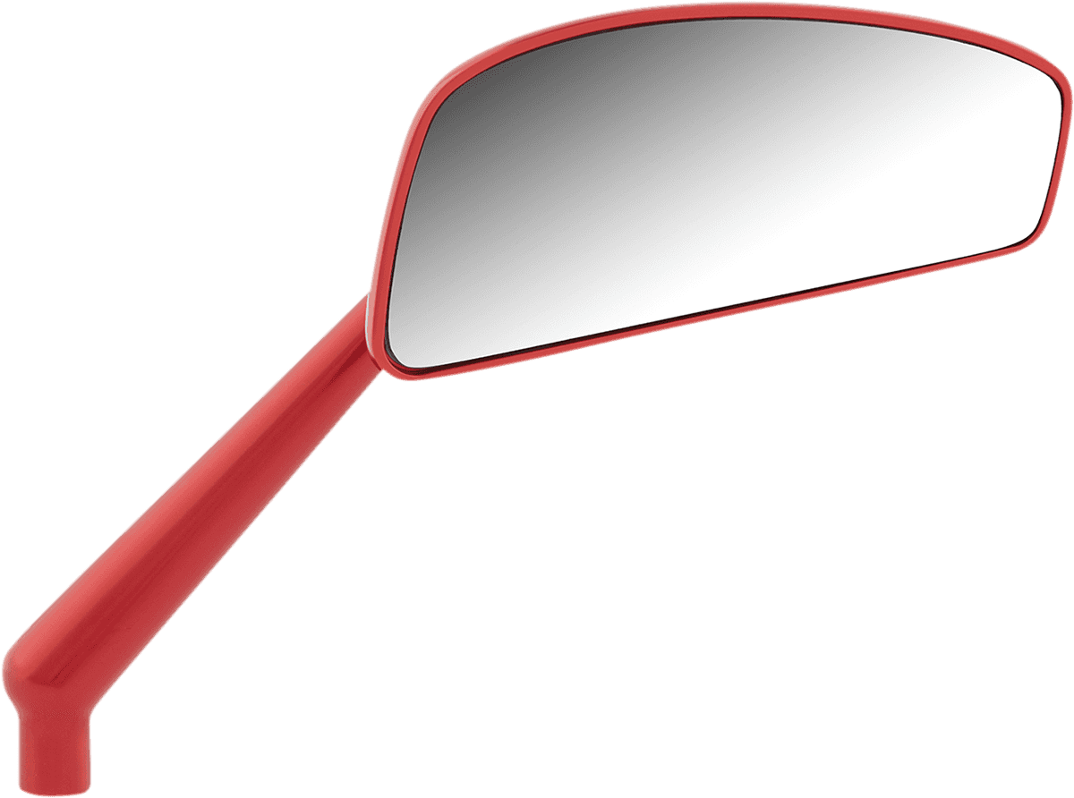 ARLEN NESS 0640-1469 Mirror - Tearchop - Side View - Teardrop - Red - Right