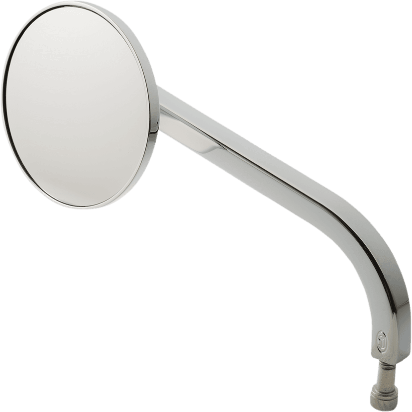 JOKER MACHINE 0640-1507 Mirror - No. 7 Standard - Side View - Round - Chrome - Left — image 1 of 2
