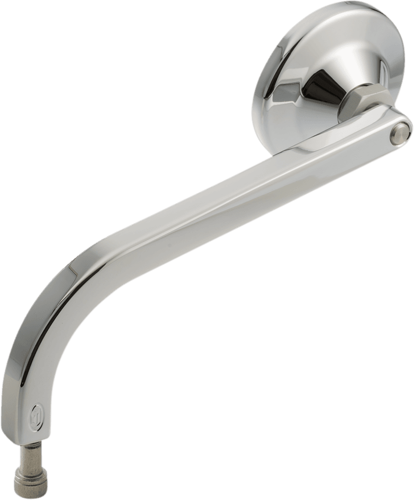 JOKER MACHINE 0640-1515 Mirror - No. 2 Standard - Side View - Round - Chrome - Left — image 2 of 2