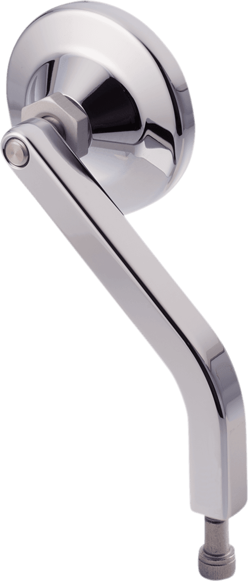 JOKER MACHINE 0640-1520 Mirror - No. 2 OE - Side View - Round - Chrome - Right — image 2 of 2